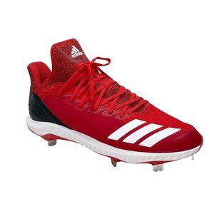 Adidas Icon Bounce Hybrid Red Baseball Cleats NWT
